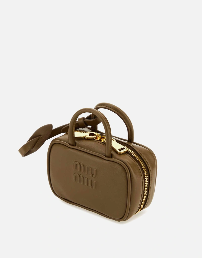 Miu Miu ボウレザーマイクロバッグチャーム () IFCHIC.COM