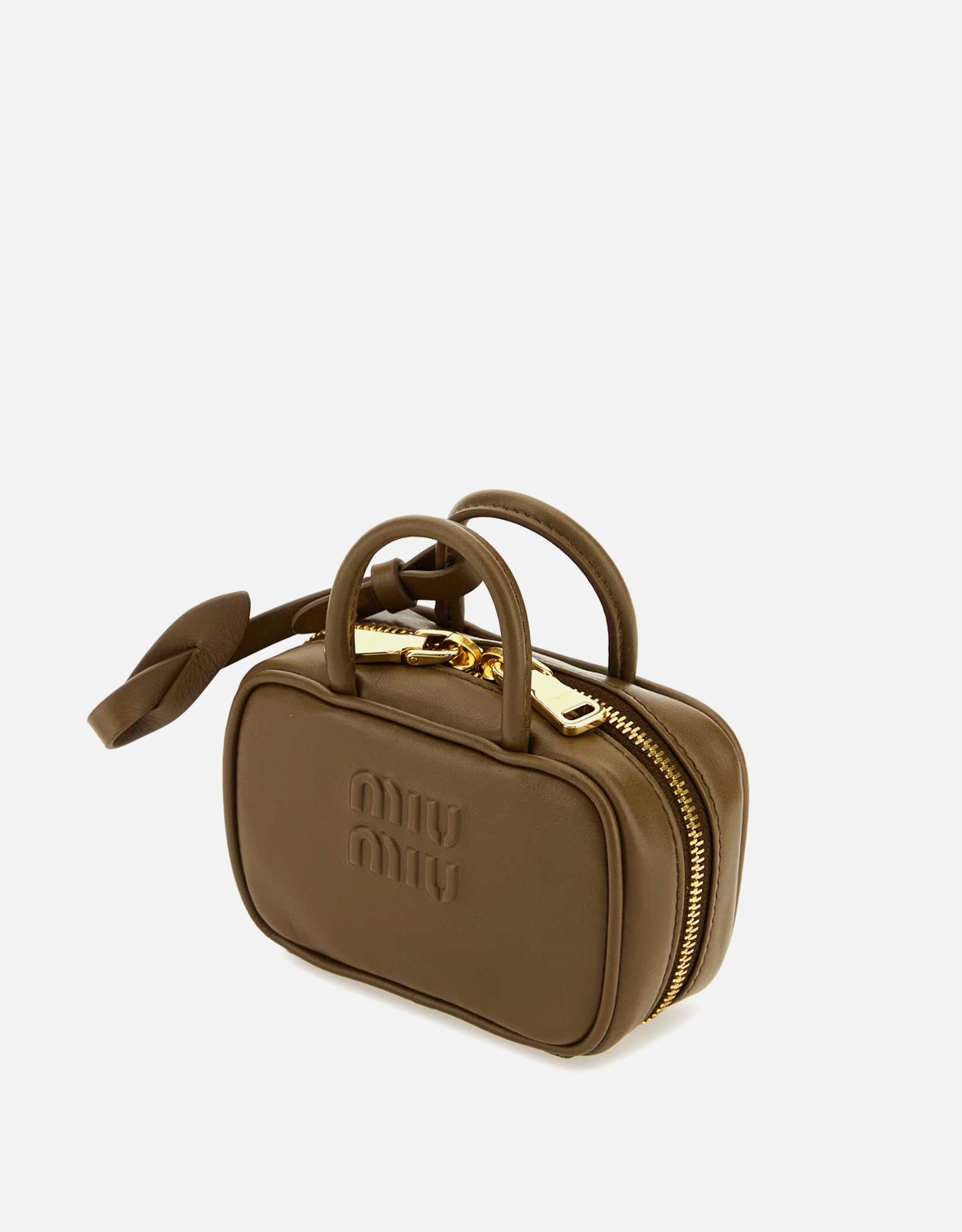 Miu Miu ボウレザーマイクロバッグチャーム () IFCHIC.COM
