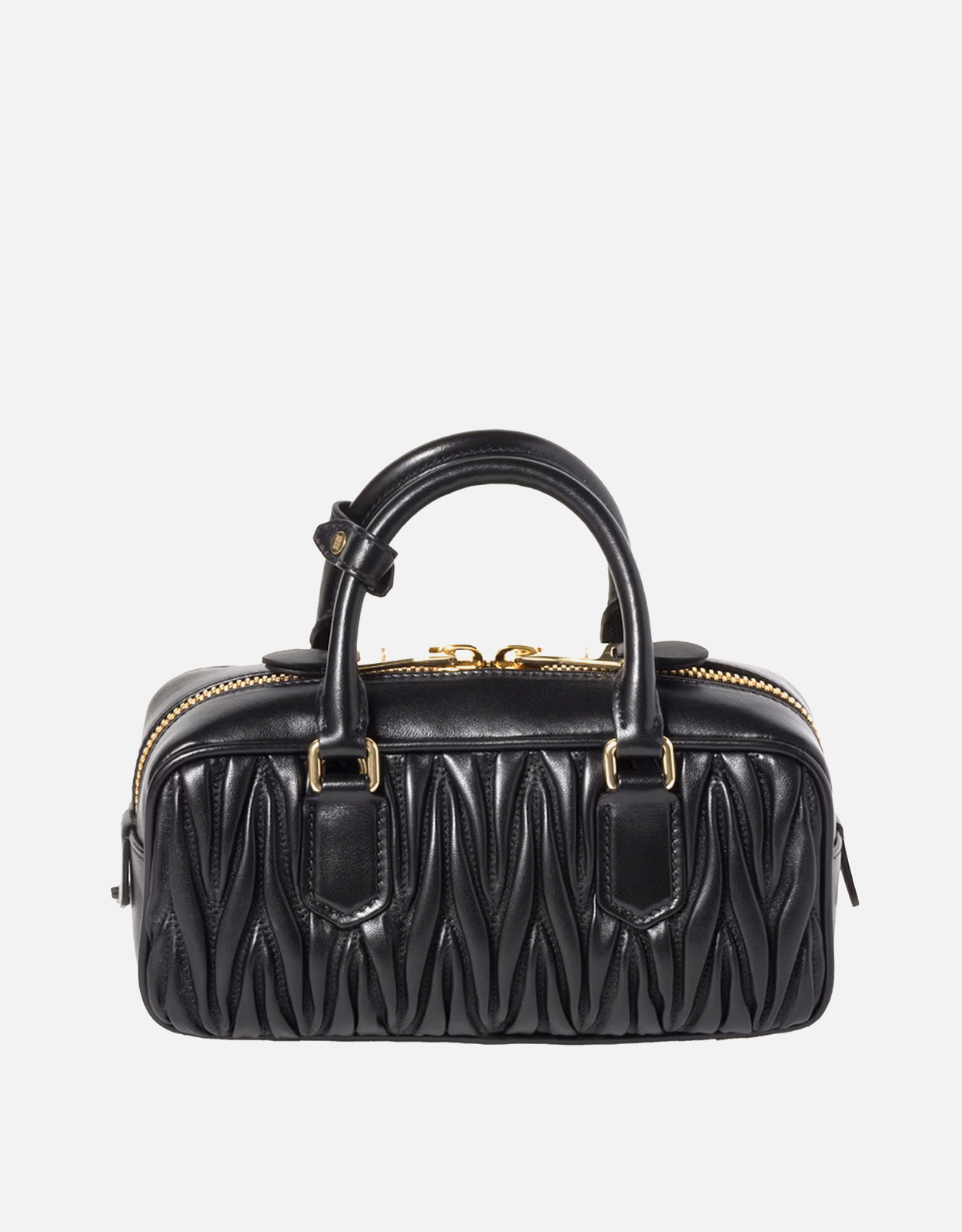 Miu Miu アルカディ マトラッセ ラムレザー ハンドルバッグ () IFCHIC.COM