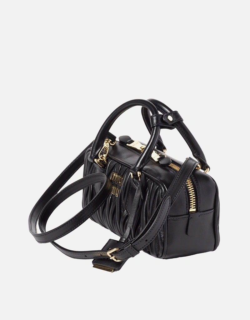 Miu Miu アルカディ マトラッセ ラムレザー ハンドルバッグ () IFCHIC.COM