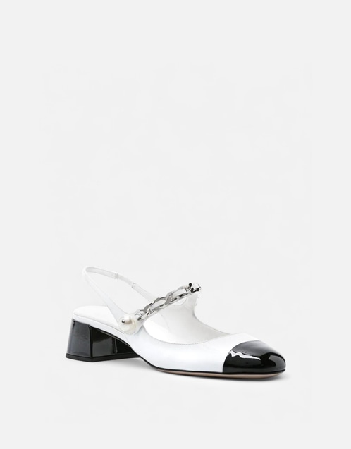 Miu Miu ハイヒールスリングバックシューズ | Slingbacks 新作・セール
