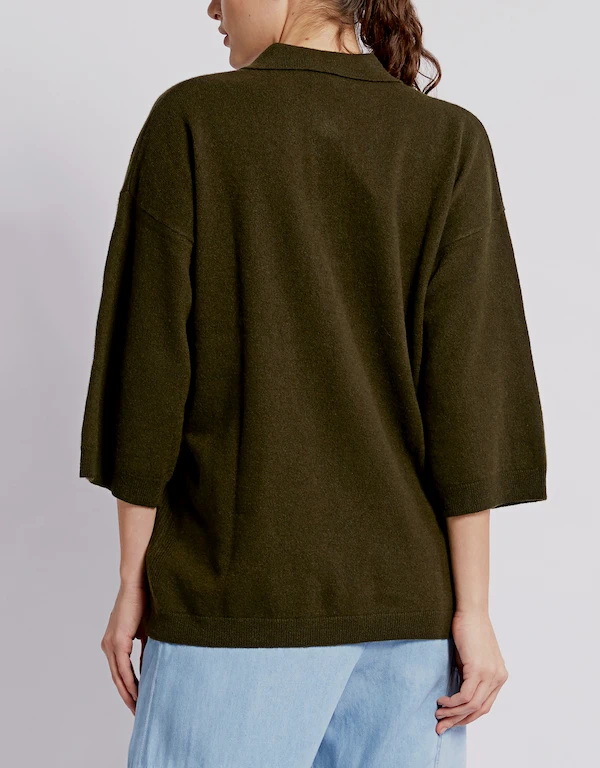Ganni Cashmere Knit Relaxed Sweater