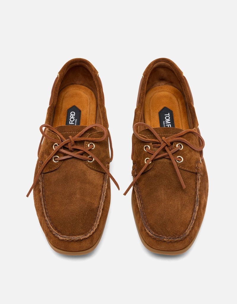 Tom Ford Men's Calfskin Suede Loafer (シューズ,ローファー) IFCHIC.COM