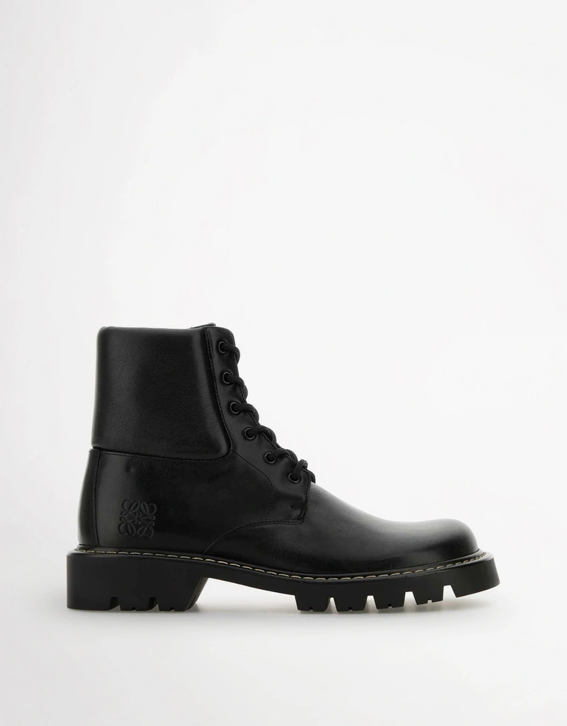 Loewe Men's Sierra Calf Leather Ankle Boots () IFCHIC.COM