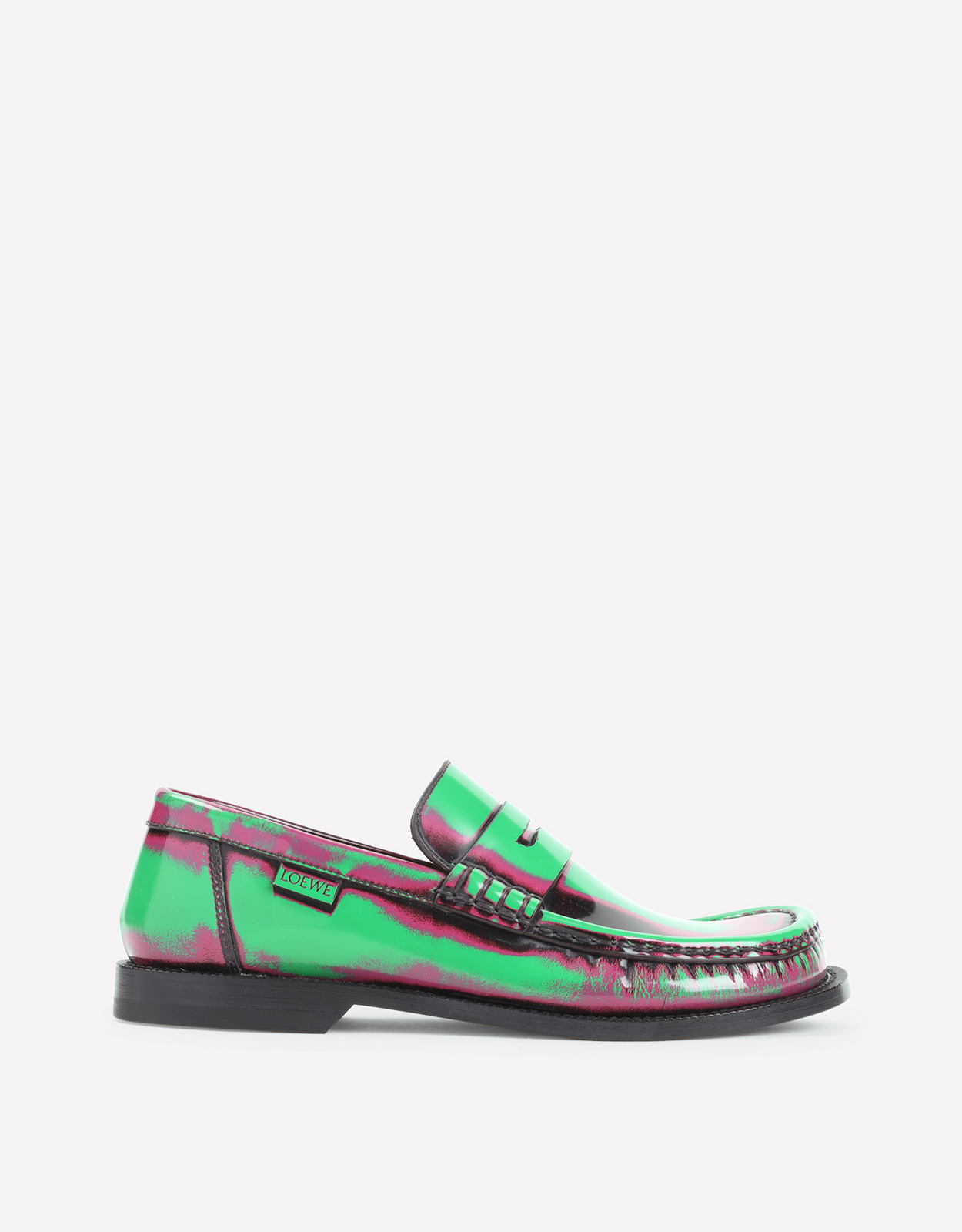 Loewe Campo Brushed Calfskin Boat Loafers - IT 36　ロエベ カンポ ブラッシュド カーフスキン ボート ローファー - IT 36 Loewe