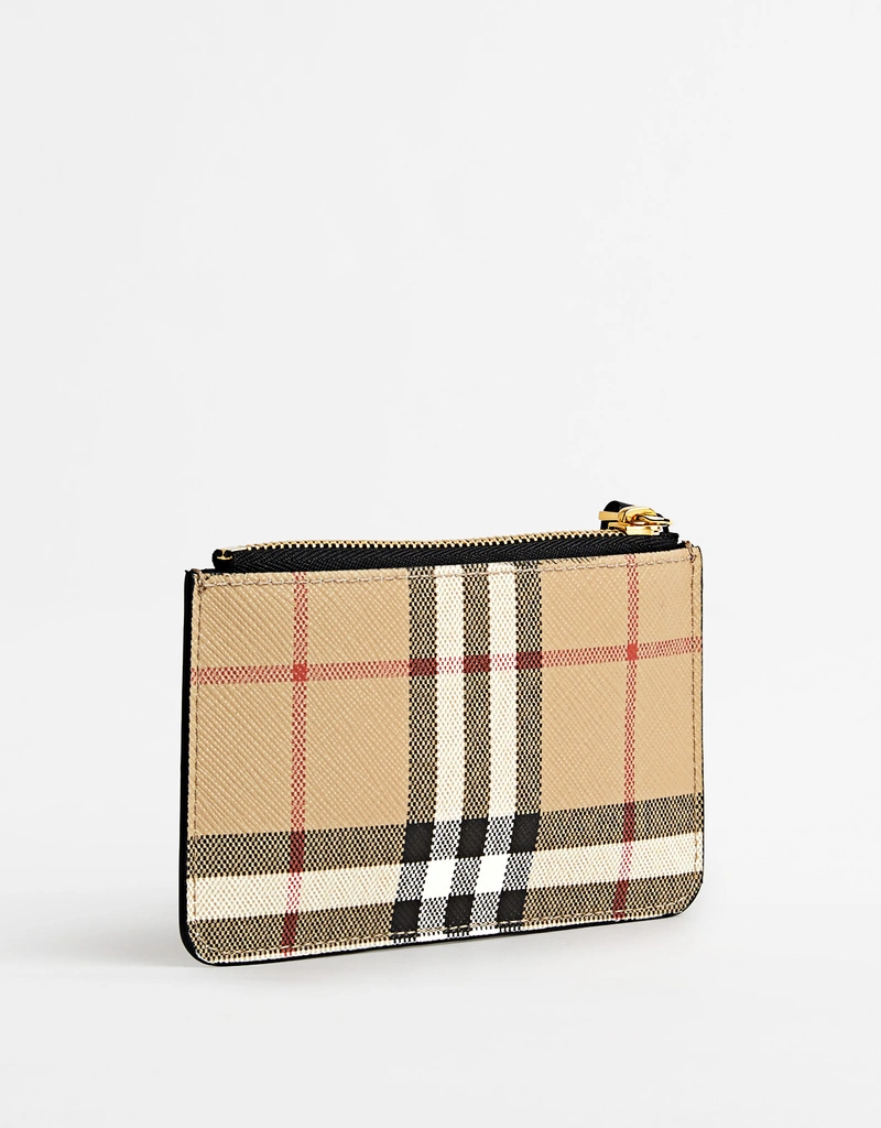 Burberry Kelbrook Vintage Check Coin Case () IFCHIC.COM