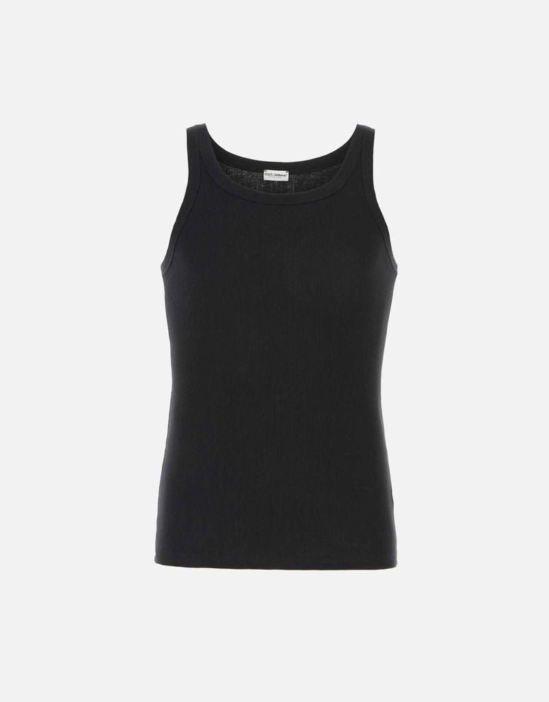 Dolce & Gabbana Men's Marcello Cotton Ribbed Tank Top () IFCHIC.COM