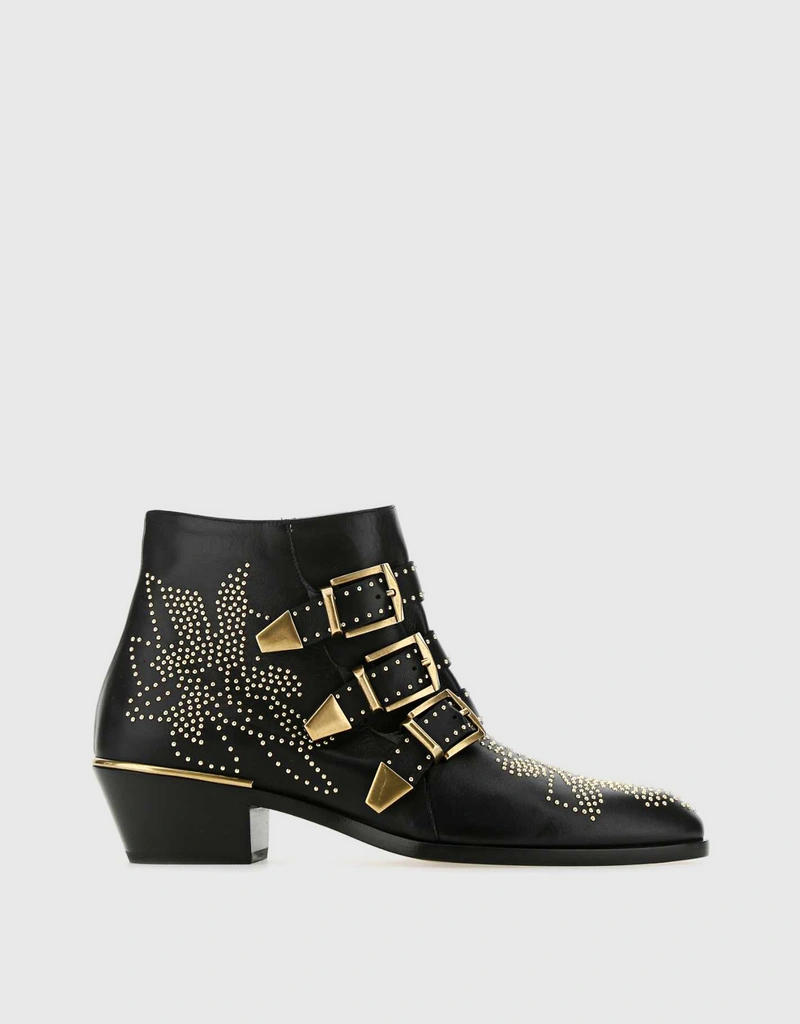 Chloe SUSANNAアンクルブーツ Chloé Susanna Nappa Leather アンクルブーツ (ブーツ) IFCHIC.COM