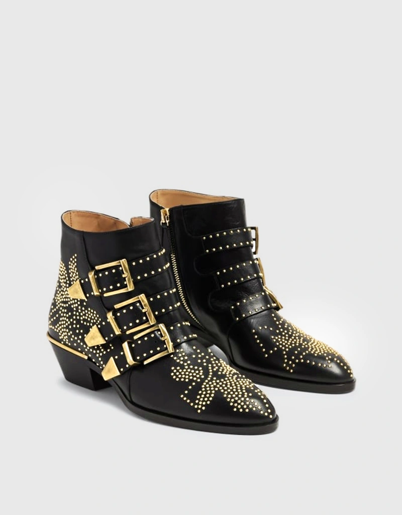 Chloé Susanna Nappa Leather アンクルブーツ (ブーツ) IFCHIC.COM