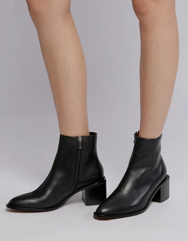 Clergerie Xenia Block Heeled Ankle Boots
