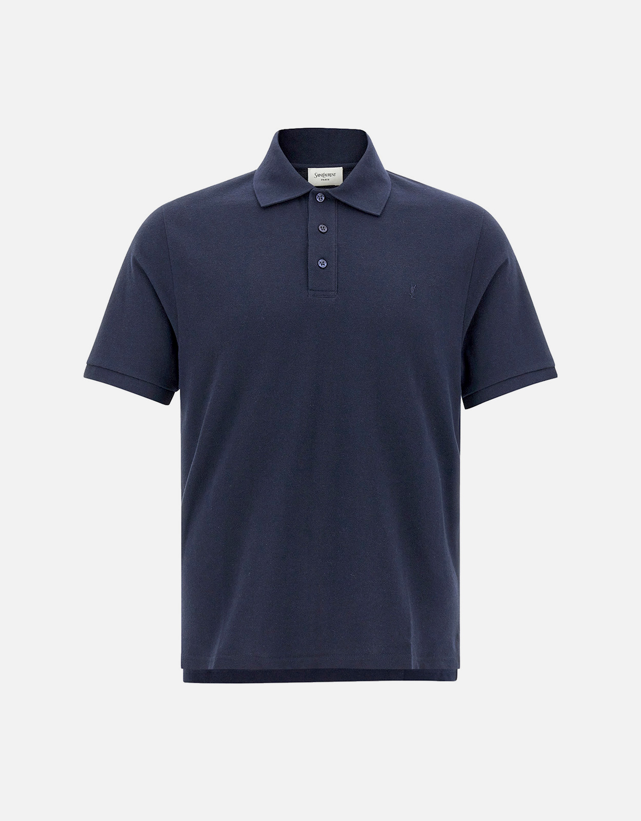 Saint Laurent Men's Cotton Blend Polo Shirt () IFCHIC.COM