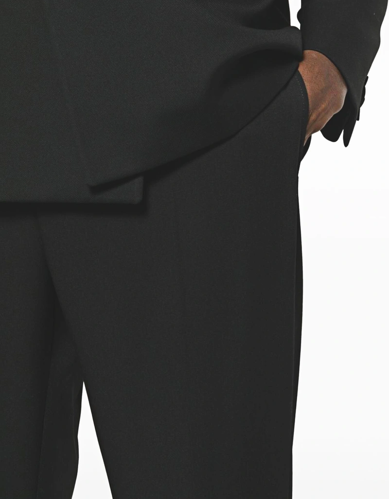 Saint Laurent メンズ アイコニック・ル・スモーキング ウール ロー