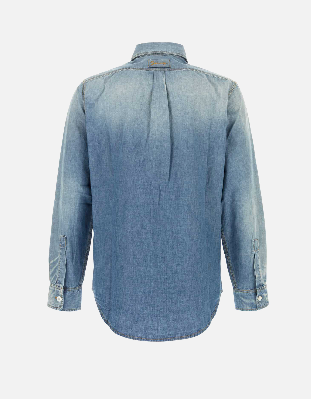 ジバンシー　デストロイ　加工　デニム　シャツ Givenchy メンズデニムシャツ () IFCHIC.COM