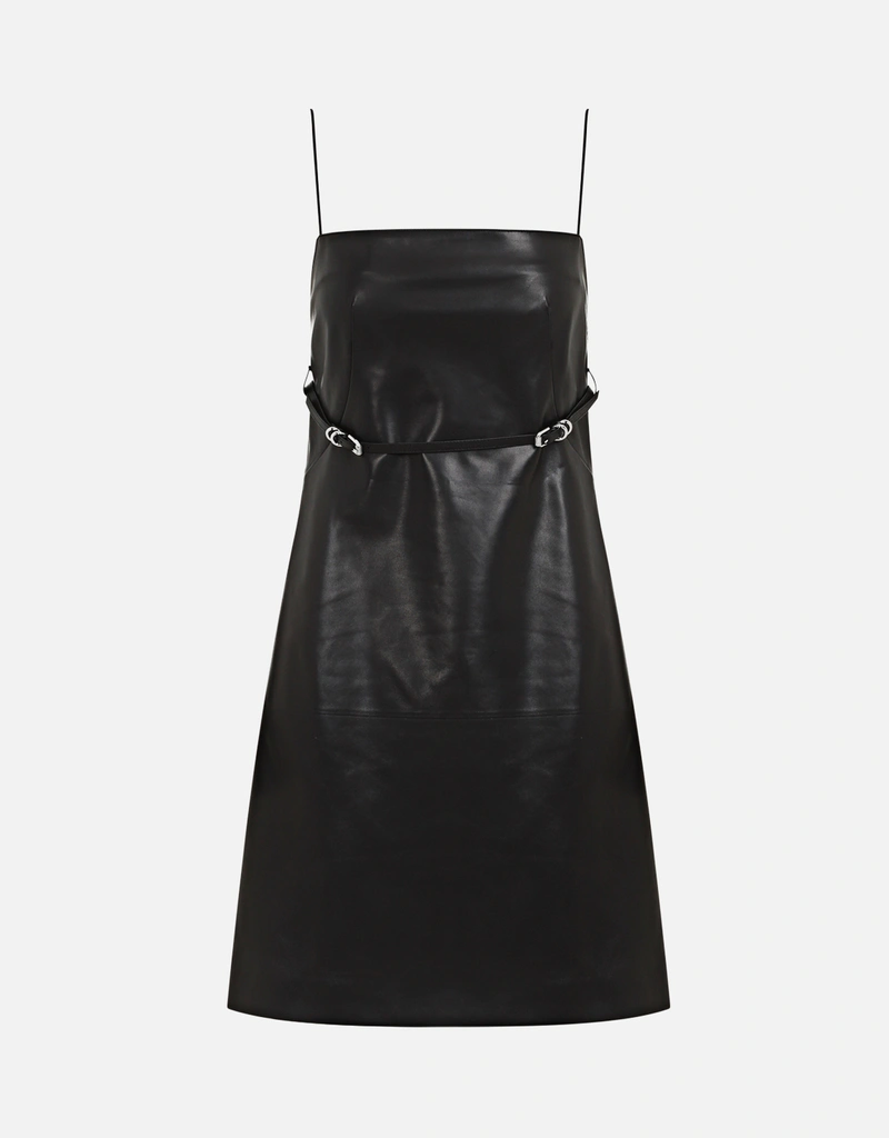 Givenchy ジバンシーヴォユーレザーミニドレス (すべての新品) IFCHIC.COM