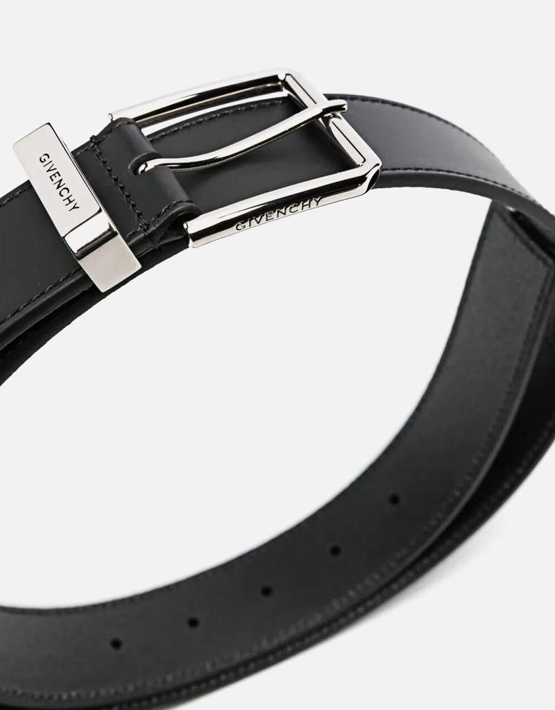 Givenchy Men's Gentleman Calfskin Leather Belt (ベルト) IFCHIC.COM