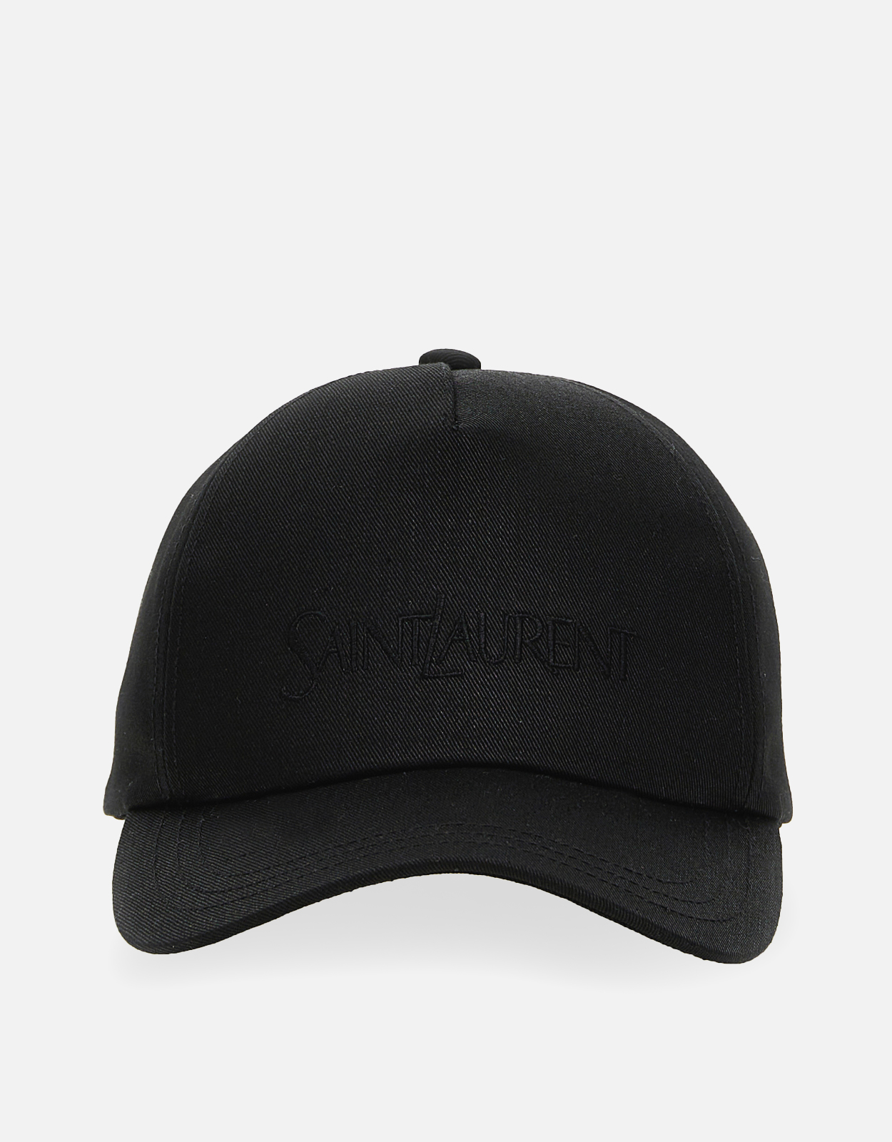 Saint Laurent Saint Laurent Men's Cotton Logo Embroidery Baseball Cap - Size (CM) 57 cm　サンローラン メンズ コットン ロゴ刺繍 ベースボールキャップ - サイズ (CM) 57 