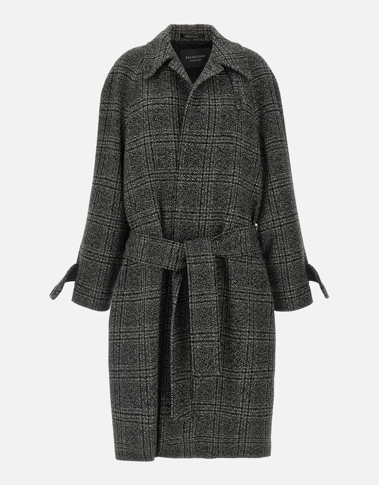 balenciaga FALL19 テーラード コート サイズ46 Balenciaga ワンレイヤーラグランウールコート (ジャケット,ウール