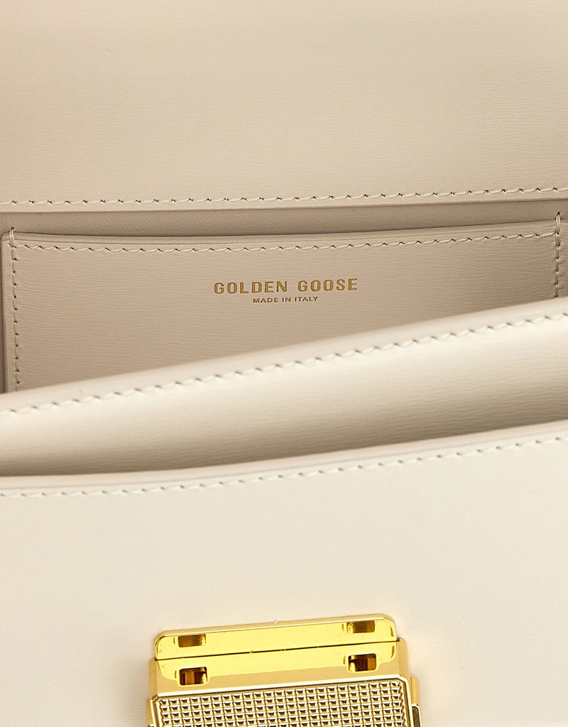 Golden Goose ヴェネチア 小型牛革クロスボディハンドバッグ () IFCHIC.COM