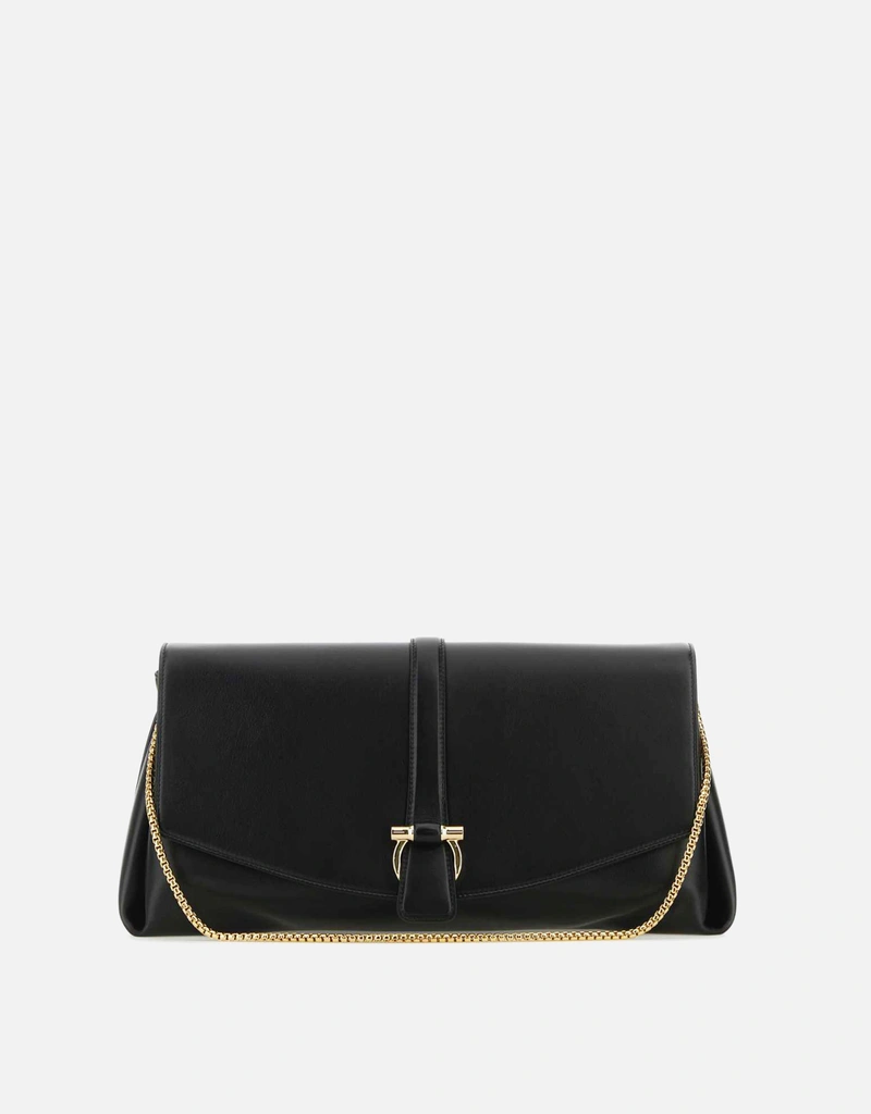 Salvatore Ferragamoレザーバッグ Salvatore Ferragamo ラージ カーフスキンレザー クロスボディバッグ