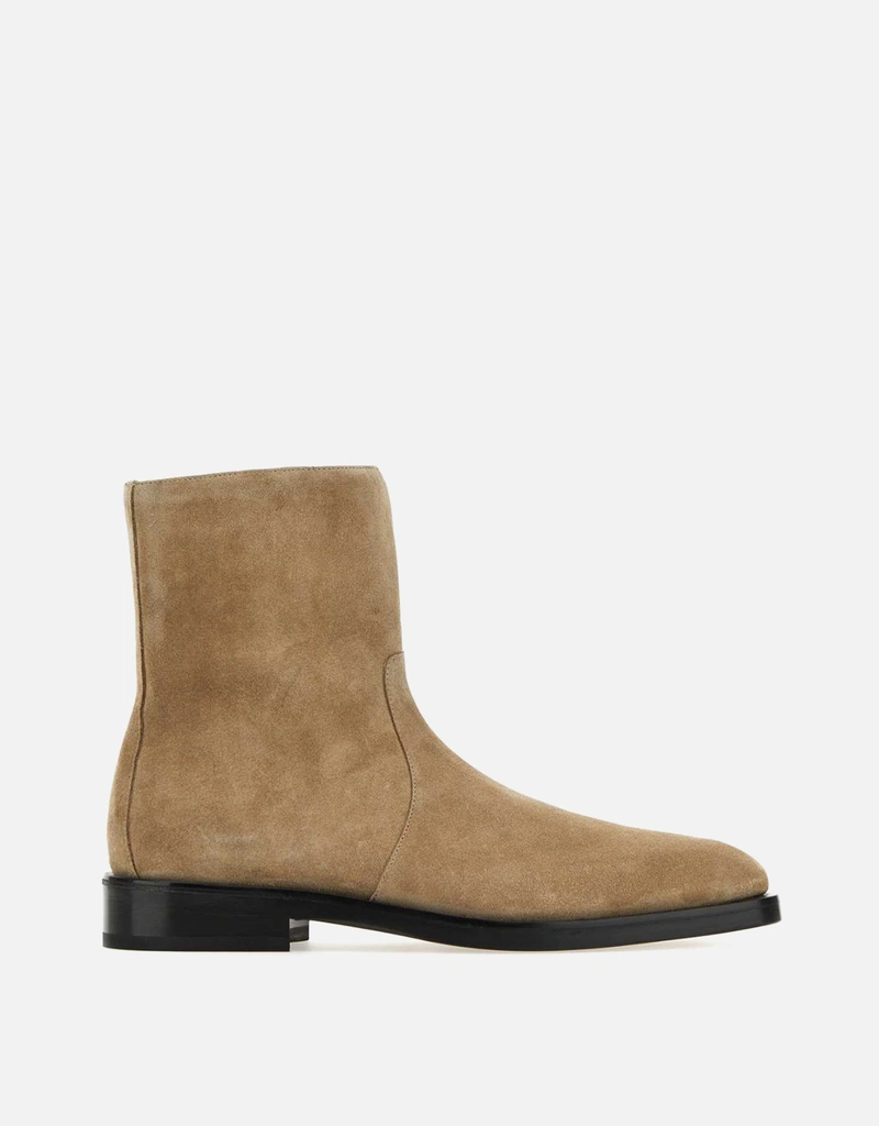 靴 Salvatore Ferragamo STUDIO Suede Boots Salvatore Ferragamo Men's Suede Ankle Boots () IFCHIC.COM