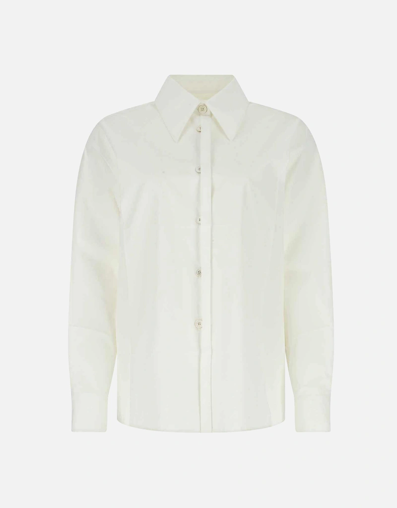 Jil Sander ホワイトポプリンオーバーサイズシャツ () IFCHIC.COM