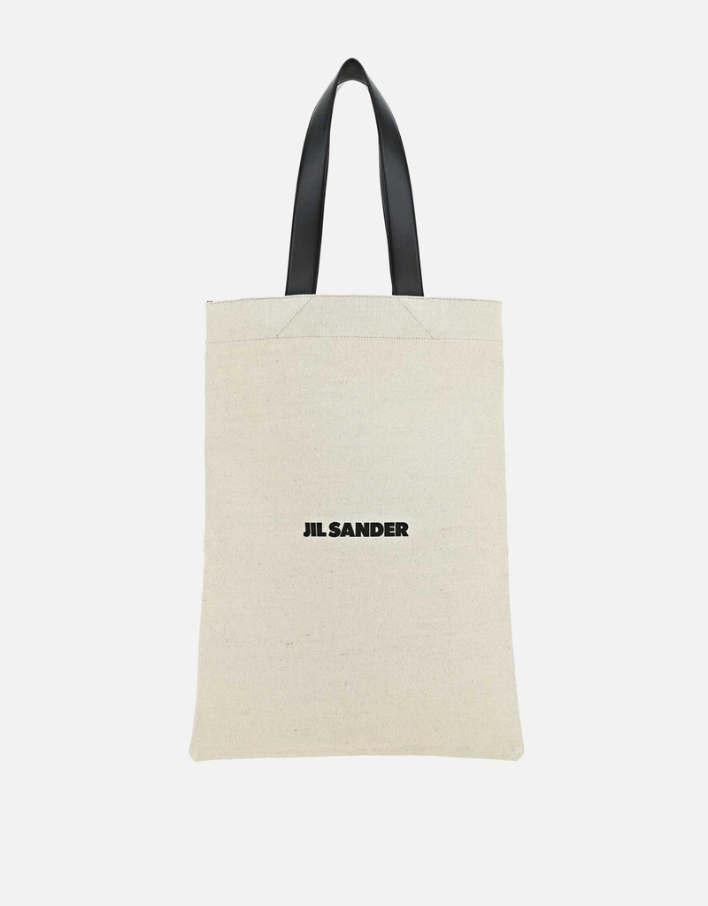 JIL SANDER ショッピングバッグ Jil Sander サンドキャンバスショッピングバッグ () IFCHIC.COM