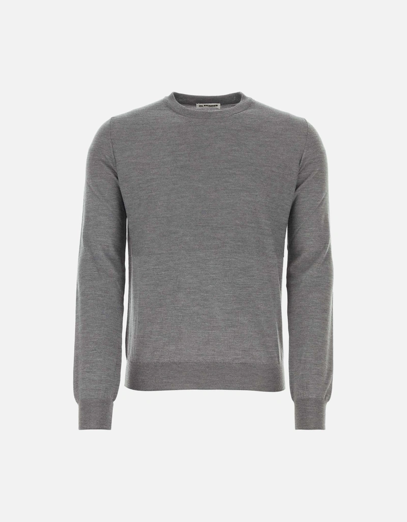 Jil Sander メンズ グレー バージンウール セーター () IFCHIC.COM