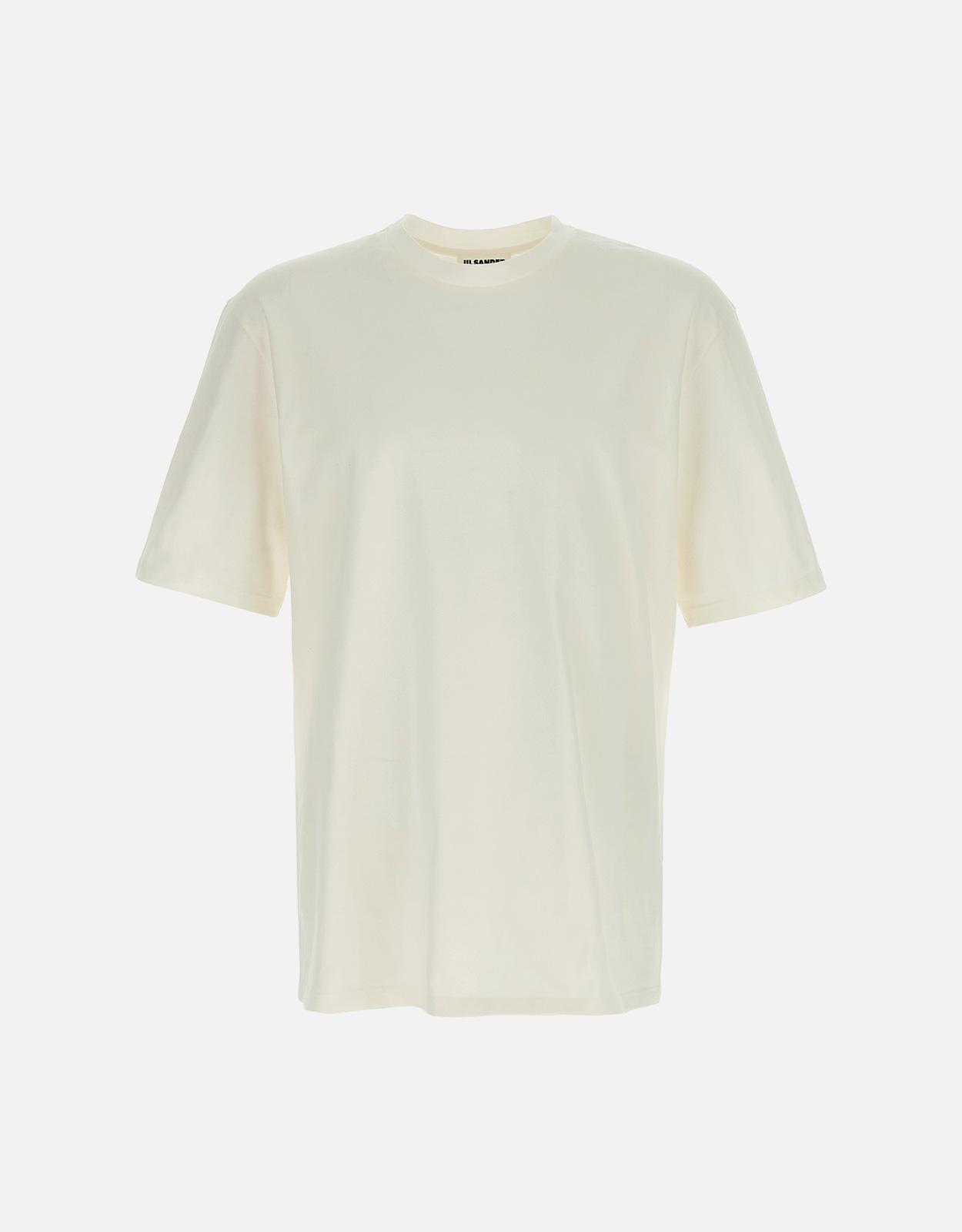 トップス 90s jil sander cotton shirt white Jil Sander Men's Cotton Crew-Neck T-Shirt (Tops & T-shirts,T