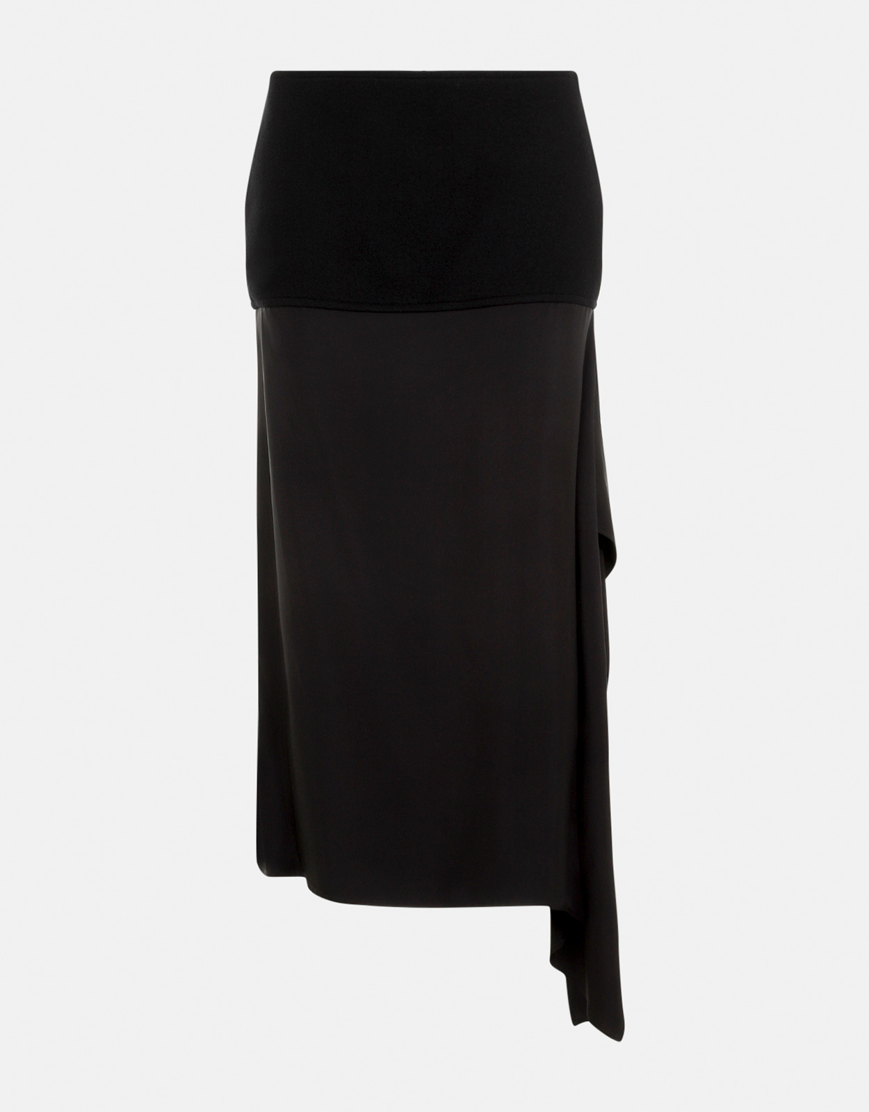 Jil Sander アシンメトリーデザイン ウールスカート () IFCHIC.COM