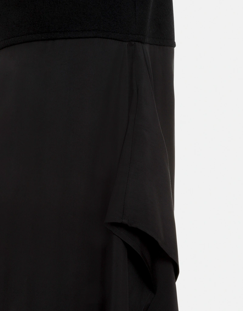 Jil Sander アシンメトリーデザイン ウールスカート () IFCHIC.COM