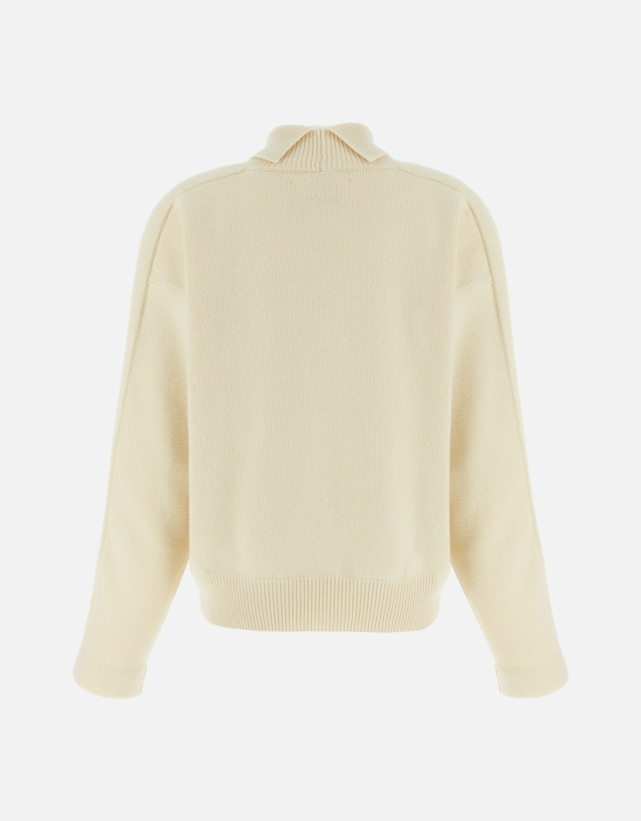 Jil Sander Wool Blend High-Neck Sweater (Knitwear) IFCHIC.COM