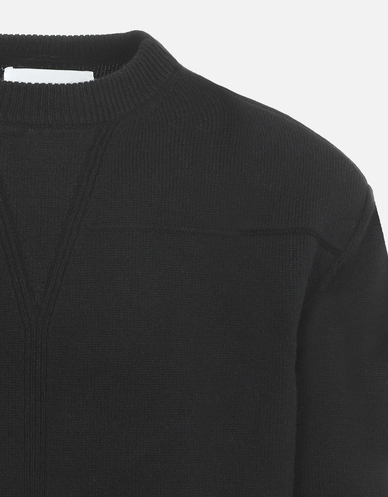 Jil Sander メンズ 美麗奴ウール混紡 クルーネックセーター (アパレル