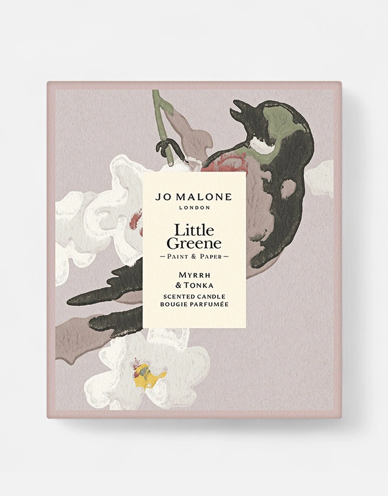 Jo Malone 限定イギリス・グリーン・ミルラ＆トンカ香りのキャンドル