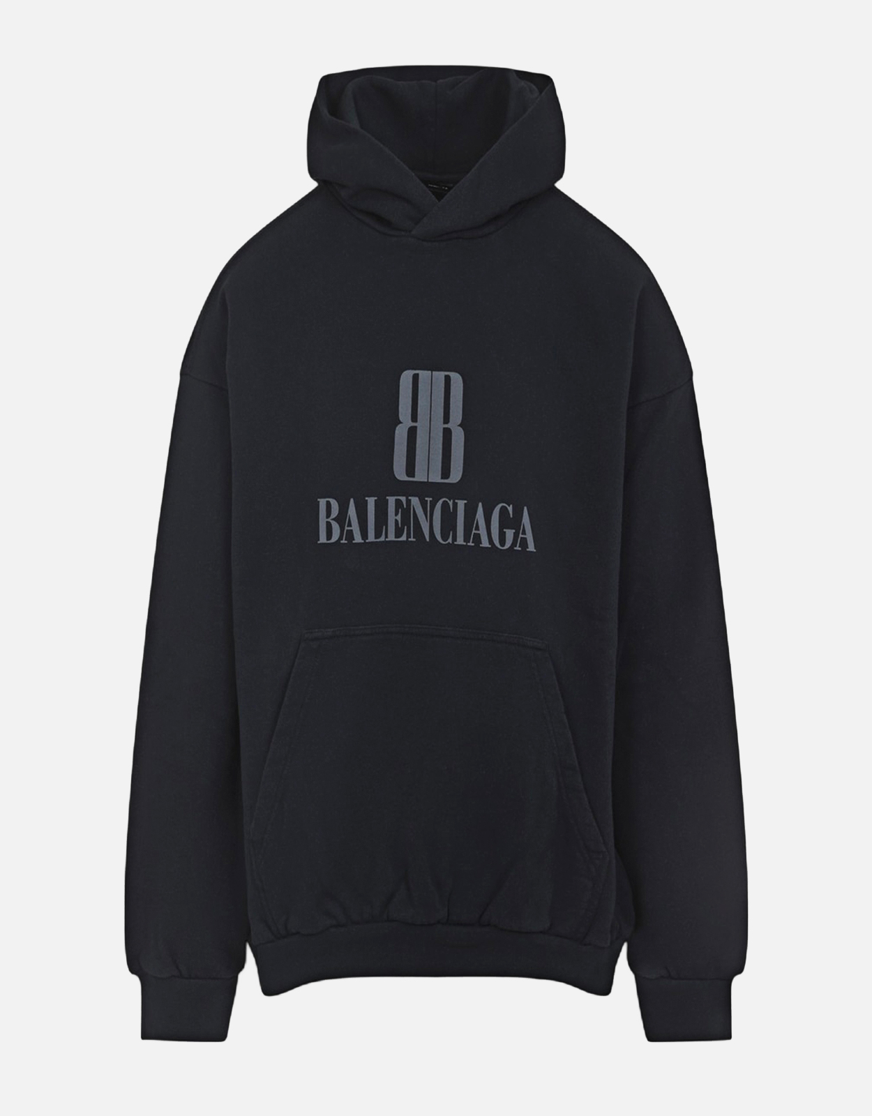 BALENCIAGA Balenciaga Men's Nano BB Cotton Hoodie - M　バレンシアガ メンズ ナノ BB コットン パーカー - M