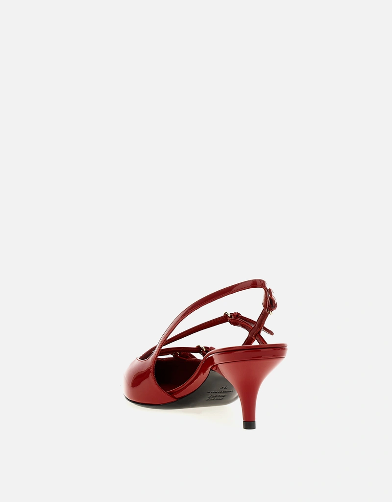 Miu Miu エナメルスリングバックパンプス () IFCHIC.COM