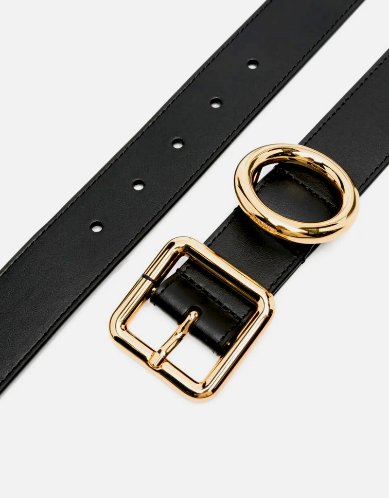 Jacquemus レガロ牛革ベルト (ベルト,ワイドタイプ) IFCHIC.COM