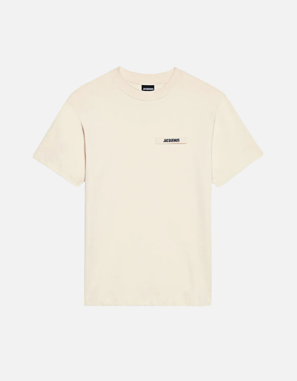 JACQUEMUS Jacquemus Men's Gros Grain Cotton T-Shirt - XXL　Jacquemus メンズ グログラン コットン T シャツ - XXL