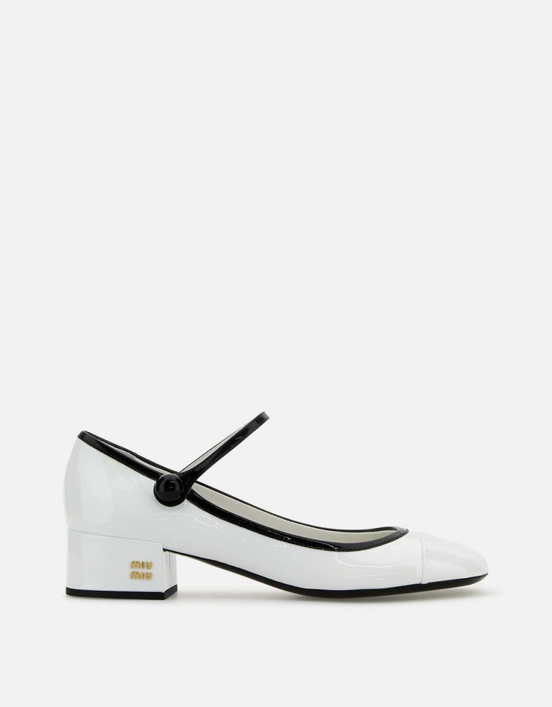 Miu Miu ブラウンレザーパンプス () IFCHIC.COM