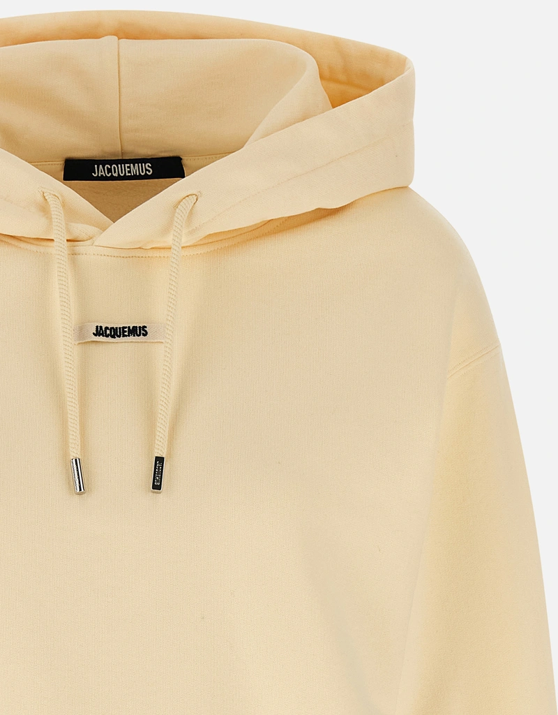 訳あり【JACQUEMUS】Cropped Hooded Sweater Top 訳あり【JACQUEMUS