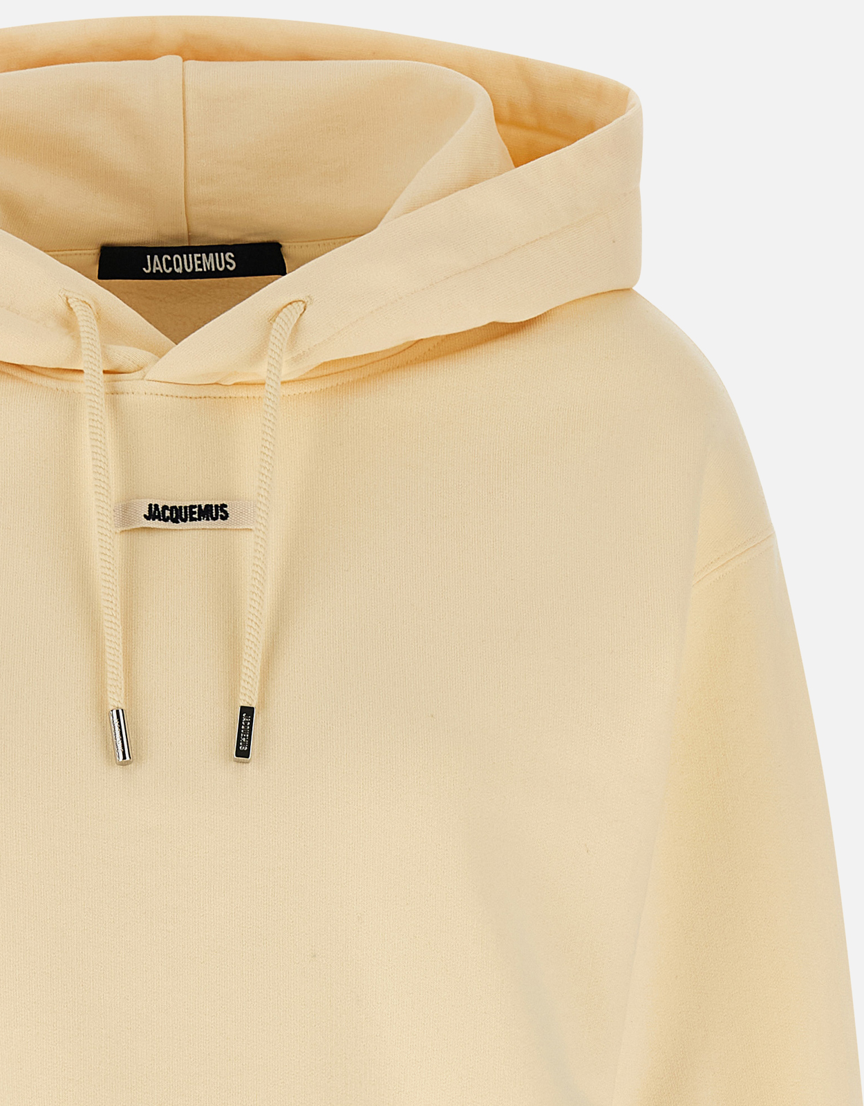 Jacquemus Cotton Cropped Hoodie (Tops) IFCHIC.COM