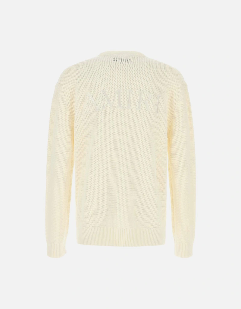 Amiri メンズ コットン クロシェセーター (ニットウェア,セーター