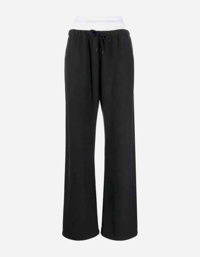Alexander Wang Cotton Wide-Leg Sweatpants (パンツ) IFCHIC.COM