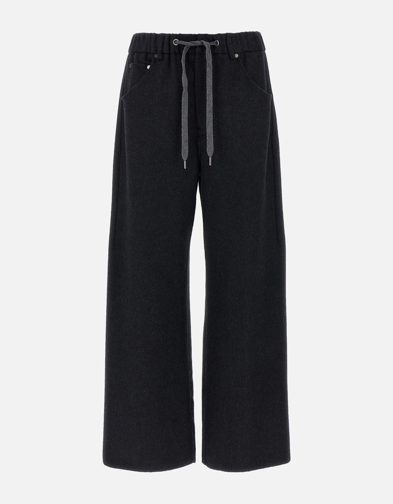 Brunello Cucinelli バージンウールフランネルパンツ (パンツ) IFCHIC.COM