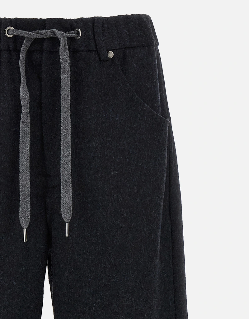 Brunello Cucinelli バージンウールフランネルパンツ (パンツ) IFCHIC.COM