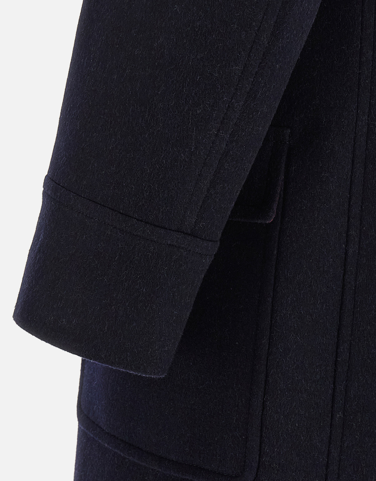 Brunello Cucinelli メンズ ウール ダブルブレスト ロングコート