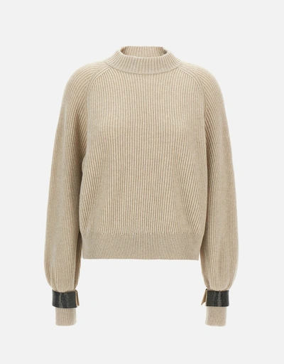 Brunello Cucinelli モニーレ カシミヤ セーター (ニットウェア