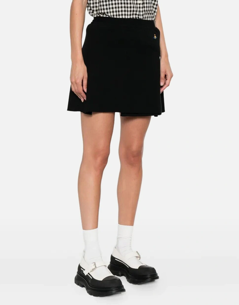Vivienne Westwood プリーツキルトミニスカート カシミヤ () IFCHIC.COM