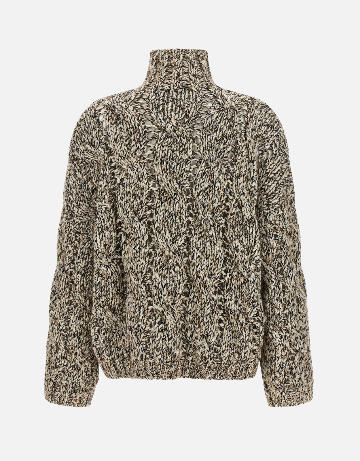 Brunello Cucinelli ダズリングネット ラム＆カシミヤブレンドセーター