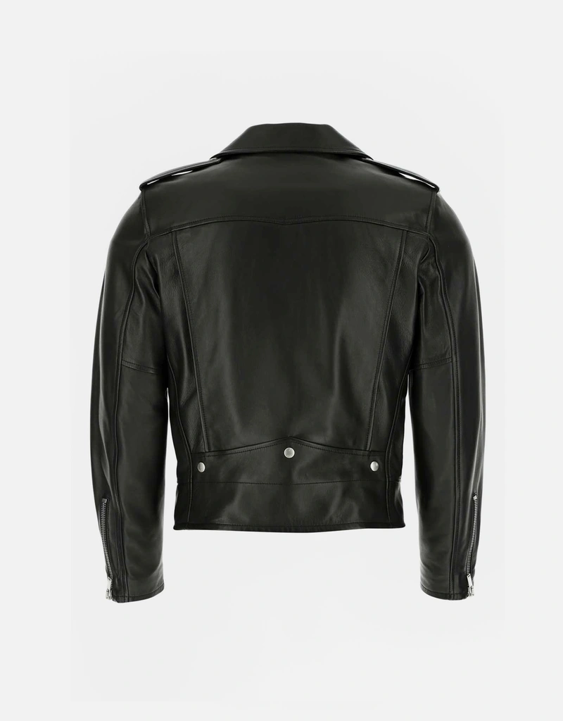 Saint Laurent Men's Lamb Leather Jacket () IFCHIC.COM