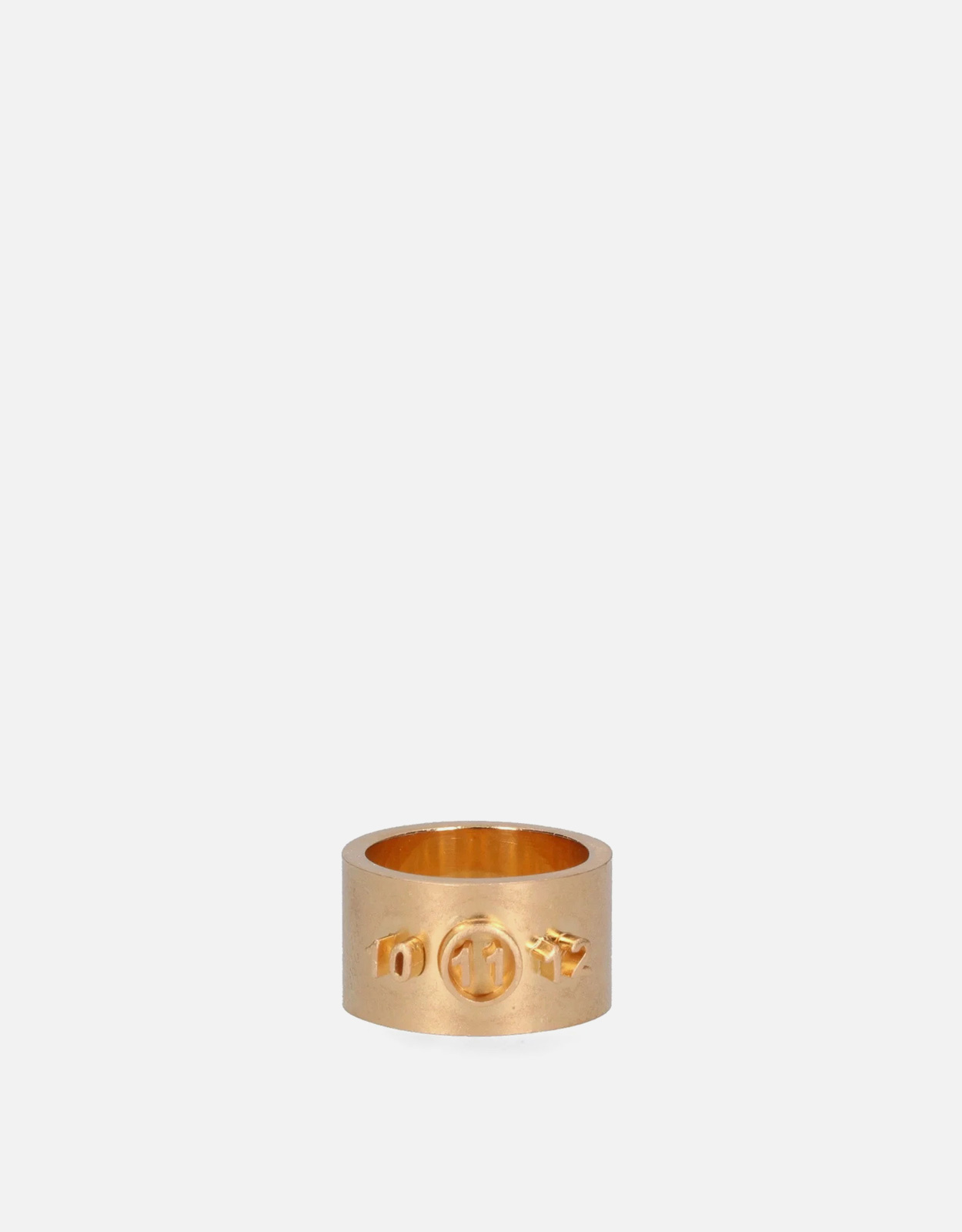 Maison Margiela Maison Margiela Men's Gold 925 silver ring - BIJOUX 2　メゾン マルジェラ メンズ ゴールド 925 シルバー リング - JEWELRY 2